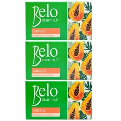 Belo Essentials Cleansing Soap Bar Gentle Exfoliating Soap - 135g