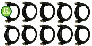 10 Lot 15FT 15 Foot SHIELDED USB 2.0 A Male to B Male Cable Cord Printer Scanner - Picture 1 of 2