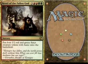 Magic the Gathering -MTG- Revel of the Fallen God - Picture 1 of 1