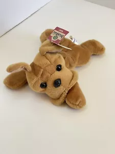 Kellytoy Farm Yard BEANPALS Hund STALL braun Plüsch selten mit Etikett Kelly Toys - Bild 1 von 12