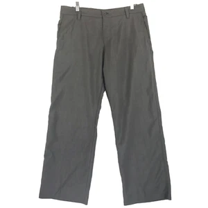 Hugo Boss Halm Pantalones Para Hombre 34x30 Gris Marrón Mezcla Lana 4 Bolsillos - Imagen 1 de 7