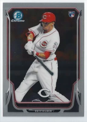 Bowman Chrome Billy Hamilton RC #27 2014 ¡Leer y guardar! Cincinnati Reds Foto 1 de 2