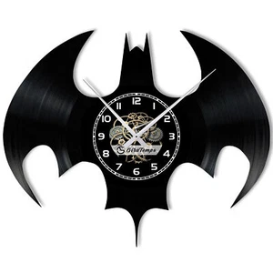 Orologio in Vinile da Parete a tema Batman Supereroi Idea Regalo Originale - Foto 1 di 7