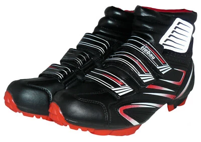 PROTECTWEAR Winter-Fahrradschuh Mountainbikeschuh schwarz-rot MSW-RT Gr. 41 - 46 NEU