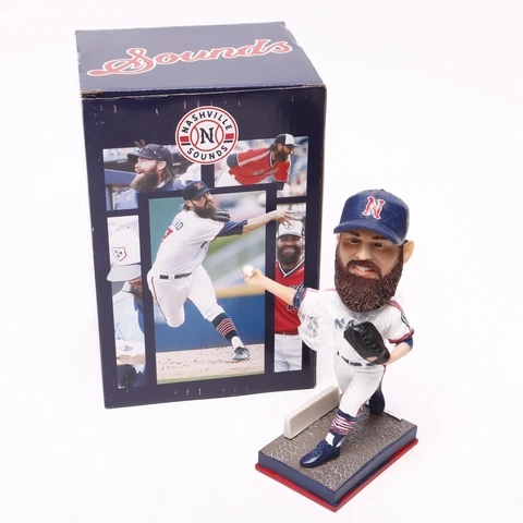 MiLB Nashville Sounds Baseball TIM DILLARD Bobblehead #17 Retired w/Box Cover