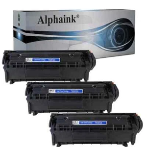 KIT 3 Pezzi Alphaink AI-KIT3-12A - Toner Nero per Stampante CANON MF4140 - Foto 1 di 4