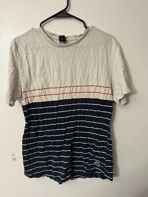 VOLCOM Men's striped Short Sleeve T-shirt Size Medium Multicolor - Image 1 of 4