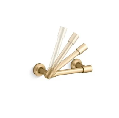 Kohler K-14377-2MB Purist Toilet Paper Holder Vibrant Brushed Moderne Brass - Image 1 of 4