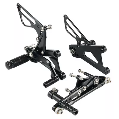 Für Triumph Daytona 675 2006-12 Einstellbar Fußrastenanlagen Fußrasten Rearsets - Image 1 of 4