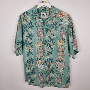 Hilo Hattie Silk Hawaiian Shirt Size S - Picture 1 of 5
