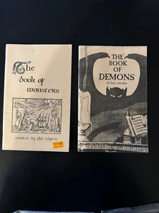 Rare Small Press Little Soldier THE BOOK OF MONSTERS DEMONS Phil Edgren 1976 F3 - Picture 1 of 6