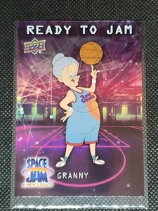 2021 Upper Deck Space Jam GRANNY #RJ-2 READY TO JAM HOLO - Picture 1 of 2