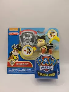 Rubble Paw Patrol Pirate Pups Dog Action Collectible Figure NEW! - Picture 1 of 3