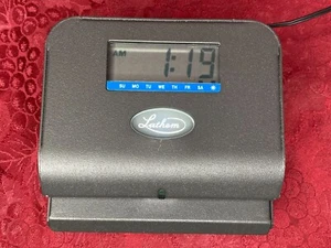 Lathem 800P Thermodruck elektronische Zeituhr mit Digitalanzeige - Bild 1 von 9