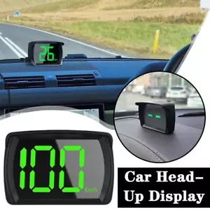 GPS Digital Speedometer Car Truck Motorcycle Head Up Display Odometer HUD New - Picture 1 of 20