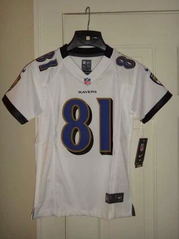 Youth Nike Anquan Boldin Baltimore Ravens White Game Jersey Youth S (8) Cover