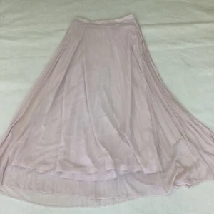 Dorothy Perkins Womens Light Pink Pleated Skirt Size 6 Elastic Waist - Picture 1 of 8