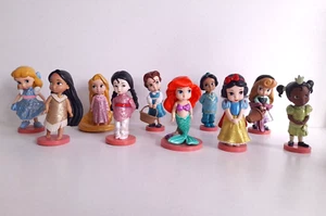 Disney Store Animators Collection Princess Dolls Deluxe Glitter Figurine Figures - Picture 1 of 9