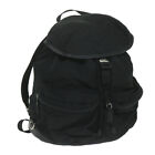 PRADA Backpack Nylon Black Auth ai735