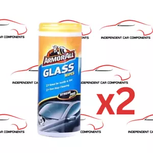 (F) ARMORALL GLASS WIPES GREAT FOR INSIDE & OUT - STREAK FREE 37030EN - Picture 1 of 1