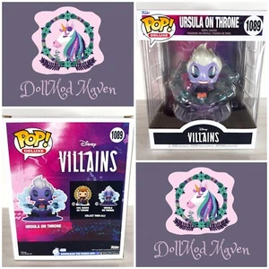 DollMod Maven🦄 Neu im Karton Ursula on the Throne 1089 The Little Mermaid Funko Pop Lot - Bild 1 von 7