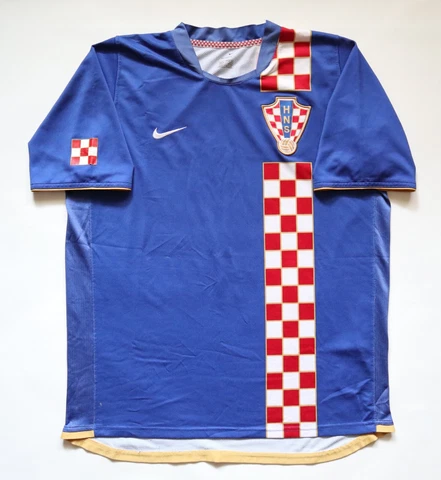 CROATIA HRVATSKA 2006/2007/2008 AWAY FOOTBALL SHIRT SOCCER JERSEY HNS NIKE MEN L Cover