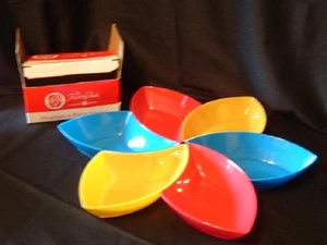 American Greetings The Finishing Touch Pinwheel 6-Piece Server New In Box - Picture 1 of 6