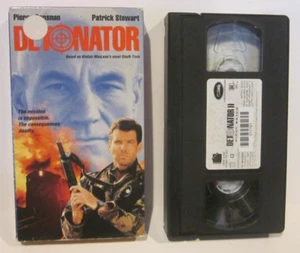 Detonator VHS 1992 Pierce Brosnan Patrick Stewart - Picture 1 of 6