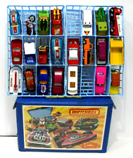 Vintage Lot of 22 Lesney Matchbox Superfast 1-75 Cars Trucks NM-M in Nice case