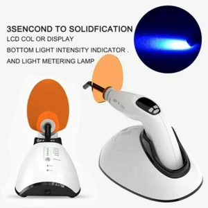 Woodpecker Dental Wireless LED Curing Light Lamp LED-F +2PCS Optical fiber Tips - Picture 1 of 12