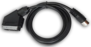 SCART Kabel 8 Pin DIN für Original NEC PC Engine CoreGrafx I/II 1/2 Duo RGB Mod - Picture 1 of 8