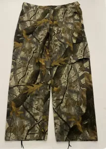 10X Mens Realtree Hardwoods Camo Cinch Waist Cargo Hunting Pants Sz 2XL - Picture 1 of 11