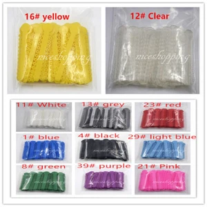 1008 Stck. Dental Kieferorthopädische Blattatur Krawatten Elastische Gummibänder 11 Farben zur Auswahl - Bild 1 von 12