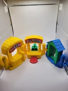 Fisher-Price Little People Carnival Games Mirror Milk Bottle Toss, Car - Picture 1 of 21
