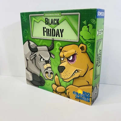 BLACK FRIDAY BOARD GAME friedemann friese rio grande games 2010 100% COMPLETE VG - Image 1 of 4
