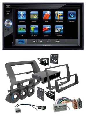 Blaupunkt SD Bluetooth 2DIN MP3 USB AUX Autoradio für Honda Fit 06-07 nur US-Imp - Bild 1 von 4