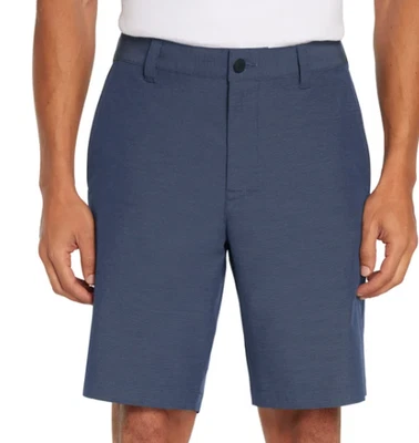 Pantalones Cortos Para Hombre Banana Republic Confort Frente Plano, Azul, 34 Foto 1 de 4
