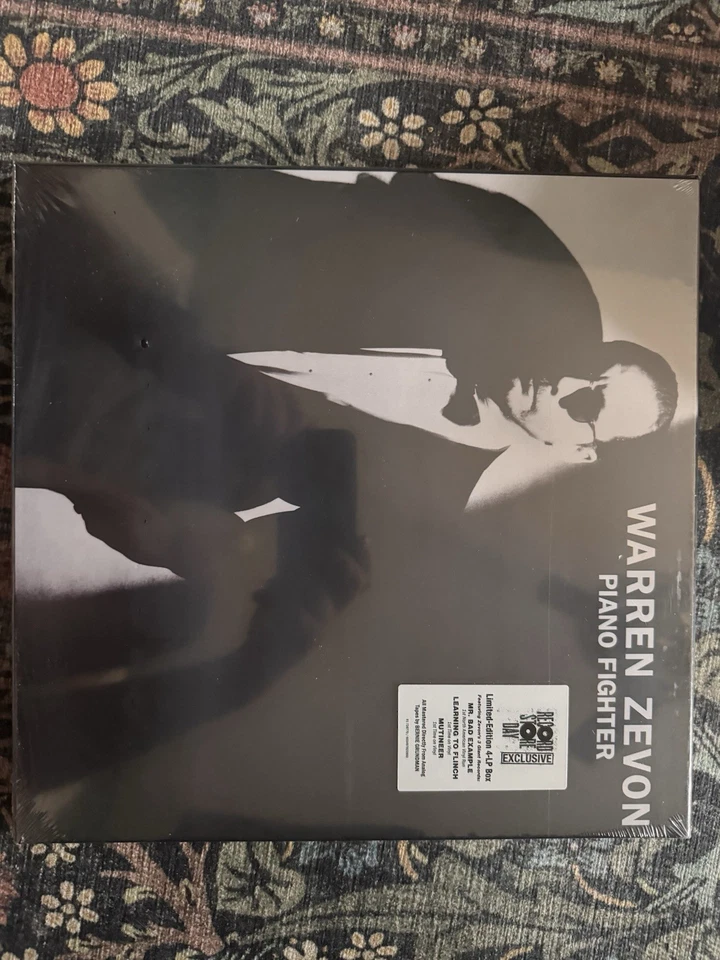 Warren Zevon фортепиано боец - гигантские годы ограниченного RSD 2025 новый винил 4 LP - Изображение 1 из 2