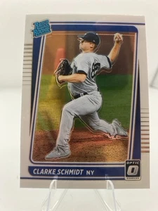 Clarke Schmidt 2021 Donruss Optic #43 Rated Rookie Yankees - Picture 1 of 2