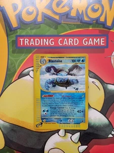 Blastoise 37/165 Expedition Base Set Reverse Holo Rare Pokemon Karte - Bild 1 von 9