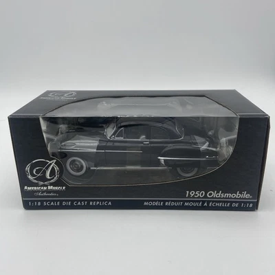 1/18 Ertl American Muscle Authentics 1950 Oldsmobile черный открытая коробка - Изображение 1 из 4