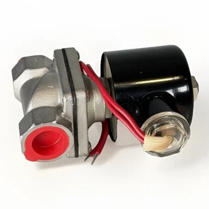 Stainless Electric Solenoid Valve 1/2" NPT 110V 120V AC NC 120V EPDM or Viton - Picture 1 of 12
