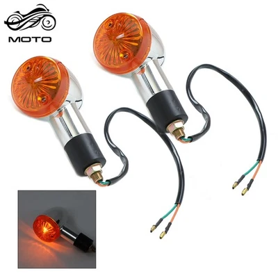 2 Turn Signals Light For Kawasaki Vulcan VN 750 800 900 1500 1600 1700 2000 - Image 1 of 4