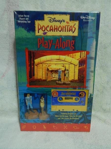 Cassette Disney Años 90 ~ Juego Pocahontas Play-Along con Dos Estatuillas *NUEVO* Sellado - Imagen 1 de 8