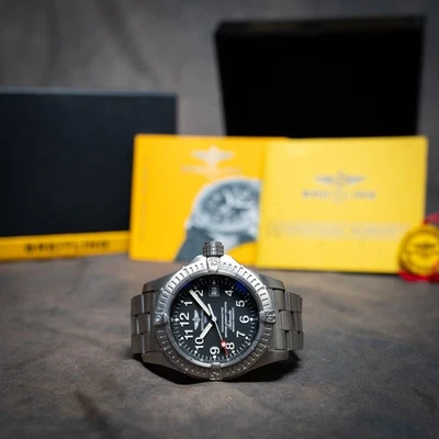 Breitling Avenger Seawolf Titanium COMPLETE SET Automatic E17370 - Image 1 of 4