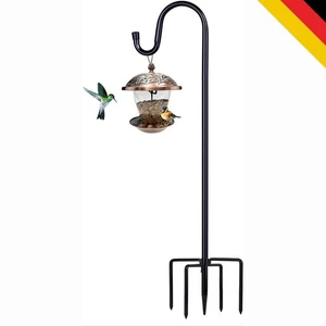 Garten Schäferhaken 194cm Hirtenhaken Metall Gartenstab mitHaken Laternenstab - Bild 1 von 22