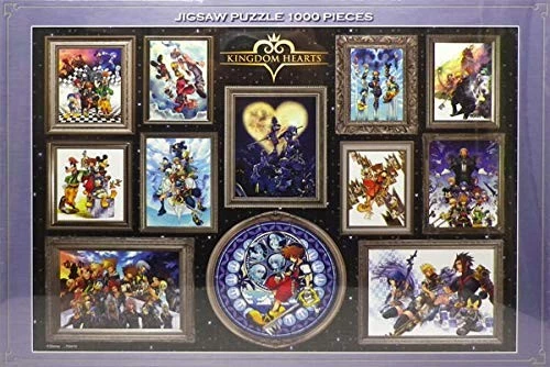 Tenyo Jigsaw Puzzle 1000 Pcs Kingdom Hearts Art Collection D-1000-051 2019