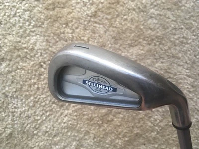 Callaway Steelhead X-14 1 Iron Strong Flex Graphite Shaft Rare*** - Image 1 of 4