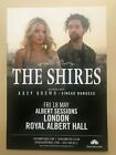 THE SHIRES - 1 x LONDON ROYAL ALBERT HALL FLYER (SIZE A5) - ALBERT SESSIONS 