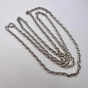 Chain Beautiful pendant necklace Sterling Silver 925 Women’s men’s Vintage Jewel - Picture 1 of 7